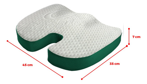 Almofada Assento Ergonômico Para Alívio Do Cóccix Vitasono