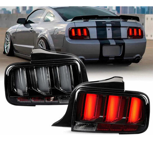 Par Calaveras Led Ford Mustang 2005 2006 2007 2008 2009 Ahum