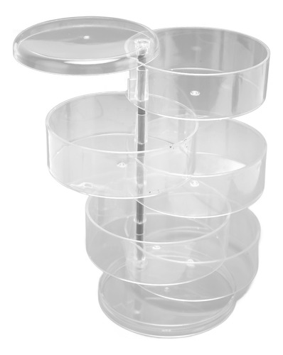 Pendientes Giratorios De 5 Capas Transparentes De 360 Grados