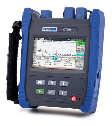 Ae1001 Otdr Opm Ls Vfl Para Instalacion Fttx