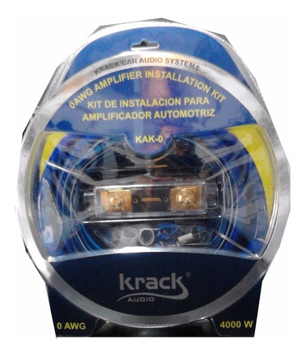 Kit De Instalacion Krack Audio Calibre 0 Kak-0 Envio Gratis!