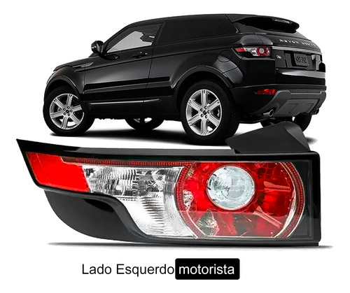 Lanterna Traseira Direita Land Rover Evoque 12 13 14 15 Fumê