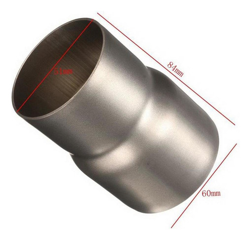 Reductor De Adaptador De Escape For Motocicleta, Paquete Con