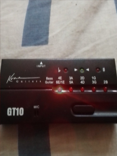 Afinador Electrónico Kona Guitars Gt10, Para Guitarra 