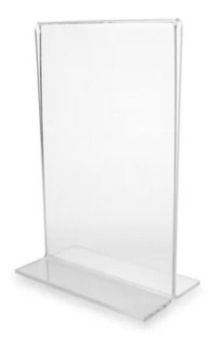 Imagem 1 de 2 de Display Mesa 10x15cm Acrílico Kit 15 Peças Restaurante