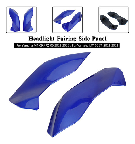 Panel Lateral Del Carenado Del Faro P/ Fz09 Mt09 Sp 21-22