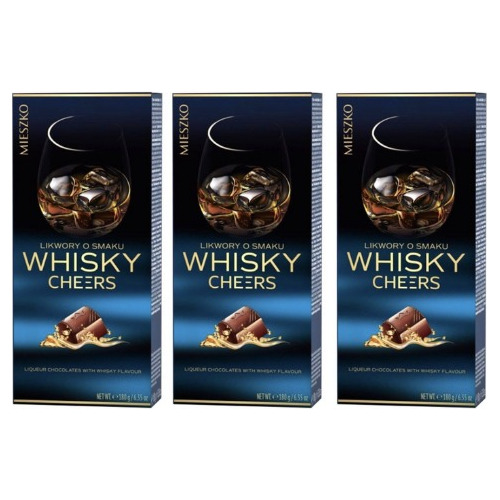 Chocolates Con Licor Whisky 3un - Kg a $607