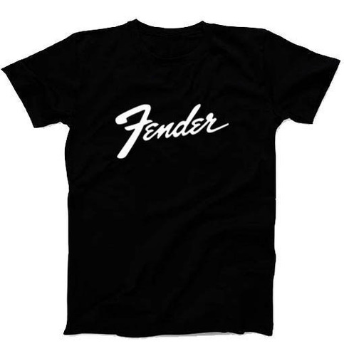 Remeras Fender Guitarristas Instrumentos Vinilo Textil