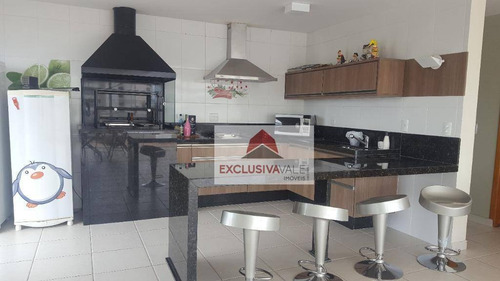 Cobertura Com 3 Dormitórios À Venda, 340 M² Por R$ 1.700.000,00 - Jardim Esplanada - São José Dos Campos/sp - Co0016