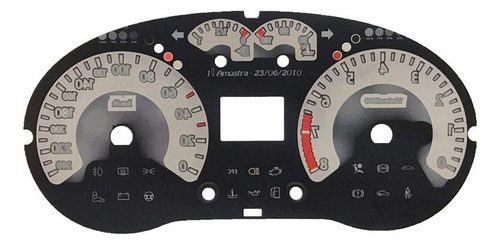 Acetato Do Translucido Painel De Instrumentos Vw Gol 08 013