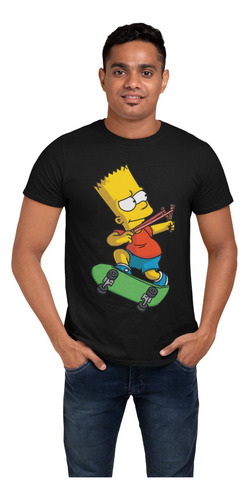 Playera Estampada Bart 