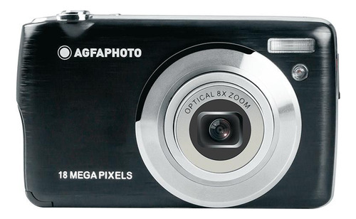 Câmera Agfaphoto Realishot Dc8200 Preta Com Sd 16gb