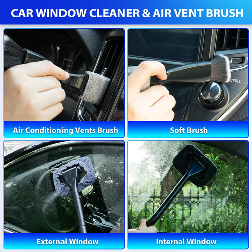 Kit De Limpieza De Coche Thinkwork Para Aspiradora De Coche,