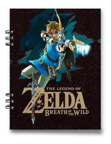 Cuaderno Zelda 15x20 Cms 100 Hojas