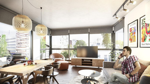 Imagen 1 de 6 de Apartamento En Venta - 2 Dormitorios - Amplia Terraza - Tres Cruces