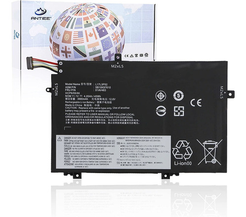 Bateria L17l3p52 Para Lenovo L480 L490 L580 L590 L14 L15