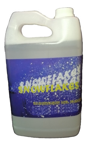 Liquido Nieve Artificial Para Maquina 4 Litros 