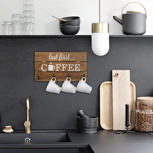 Accesorios De Madera Para Soporte De Taza De Café