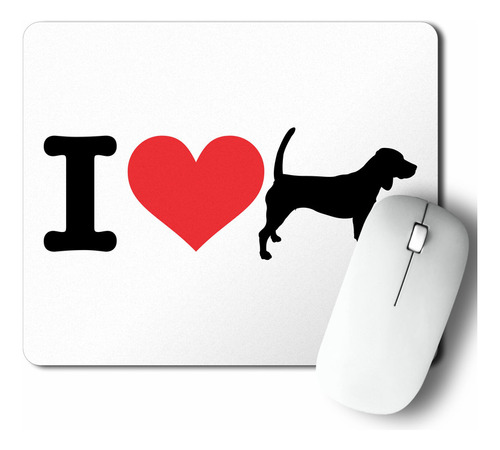 Mouse Pad I Love My Beagle (d0981 Boleto.store)