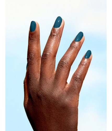 Opi Nature Strong Vegano All Heal Queen Mother Earth X 15 Ml Color Azul petróleo