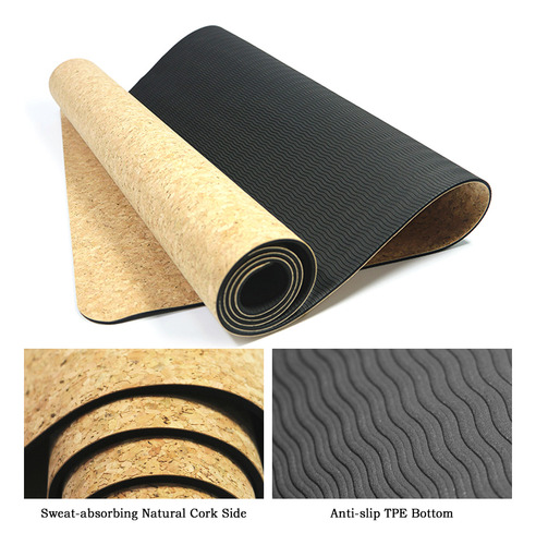 Colchoneta De Corcho Para Yoga: Colchoneta Natural Para Ejer