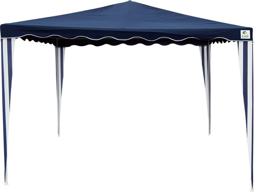 Tenda Gazebo Praia / Campo 2,4 X 2,4 M - Azul Bel Lazer