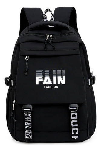 Mochila Casual Para Computadora De Gran Capacidad A La Moda Estudiantil