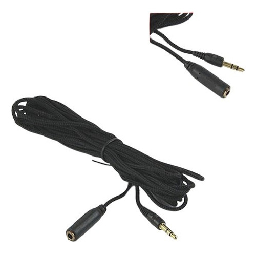 Cable Extension Trs Para Microfonos Y Audifonos De 3 Mts 