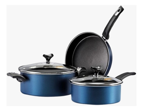 Set 5 Piezas Marmicoc -sabores - Azul / Negro