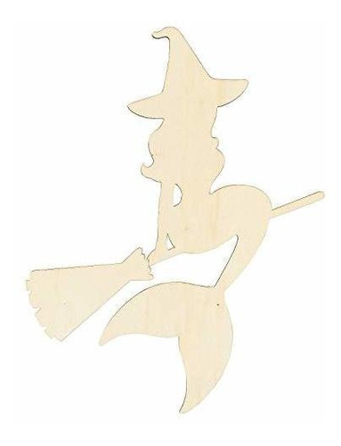 Manualidad Con Papel - Do It Yourself Wood Merwitch Silhouet