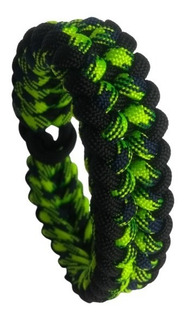 Brazalete Pulsera Paracord Supervivencia Dos Cuerdas Camping