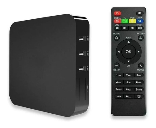 Smart Tv Box Conversor Android Hdmi Wifi 4k