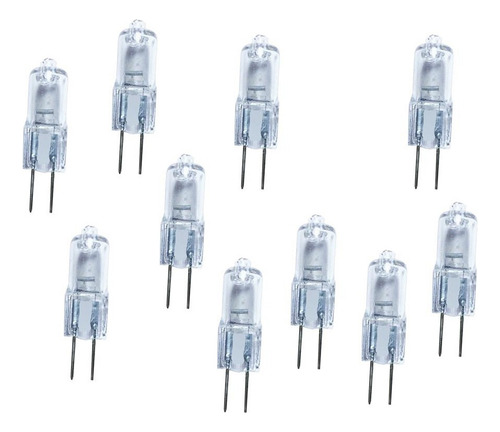 . 20 Piezas Halógena G4 Base Bombilla 6v 5w Decoración