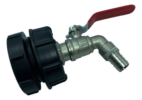 Z Adaptador Ibc Tote Tank 2 Fina 62mm Rosca Válvula De Agua