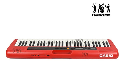 Imagen 9 de 9 de Teclado Casio Ct-s200 Rd + Adaptador Ad-e95100lu 5 Octavas