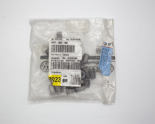 Imagen 1 de 1 de Tuercas Volkswagen X17 Original