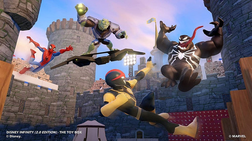 Disney Infinity 2.0 Pack Play Set Spider Man - Homem Aranha