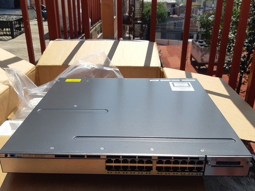 Switch Cisco Ws-c3750x-24u-s Poe Gigabit (Reacondicionado)