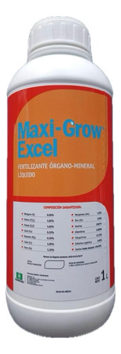Maxigrow Fertilizante Organico, Auxinas, Giberalinas  1 Lt 