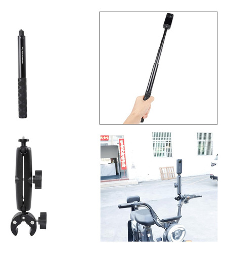 Soporte Para Auto Camara Insta 360 X3 Multiples Usos