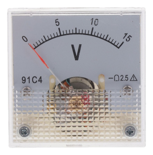 Analog Voltage Meter 0-15v