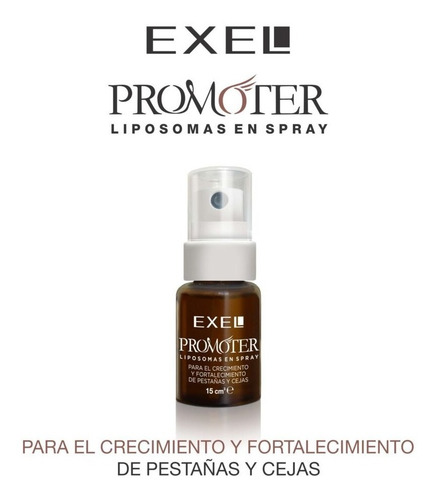 Promoter Exel Incentivador De Crecimiento Cejas Y Pestañas