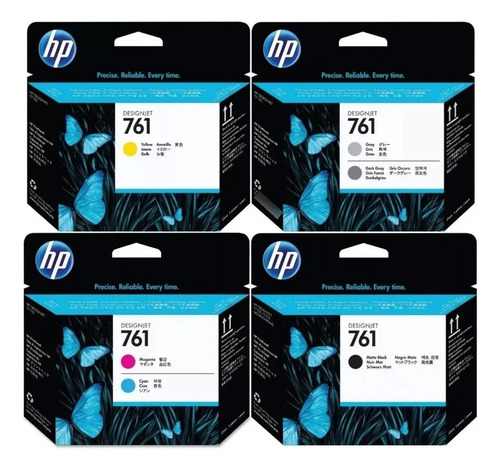 Cabezales Hp 761 Ch645a Ch646a Ch647a Ch648a Combo