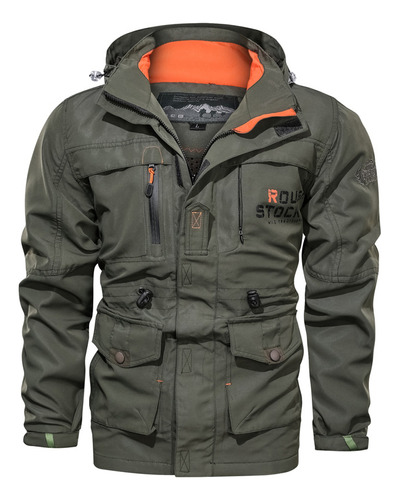 Chaqueta Táctica Militar Térmica Impermeable Para Hombre