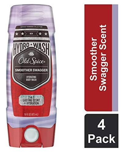 Old Spice Hardest Swagger Hydro Body Wash Para Hombres,
