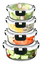 Comprar X 4 Taper Hermetico Redondos Apilable Organizadores