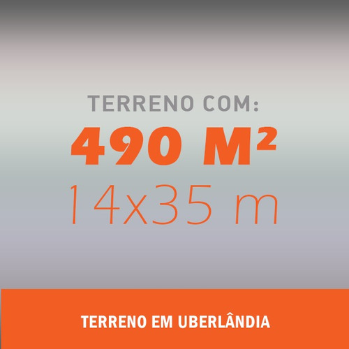 Terreno 490m² - City Uberlândia (karaiba)