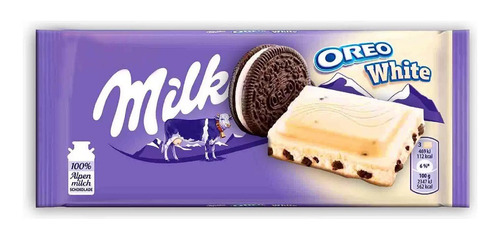 Chocolate Milka Oreo White 100g Chocolate Branco E Oreo