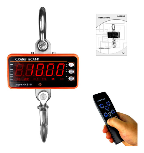 Toyo-intl Bascula Digital Grua Lbs Libra Industrial Control