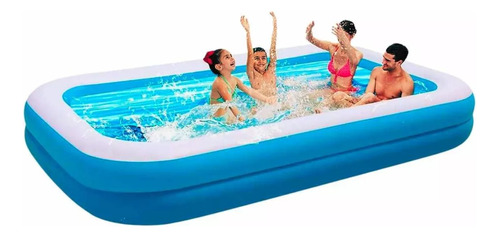 Piscina Inflable Para Niños 2mx1,20cmx40cm